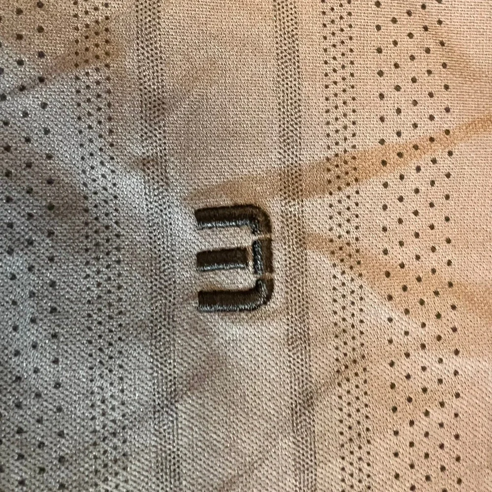 TravisMathew Polo Shirt Cotton Polyester Grey Striped Athletic Modern XL